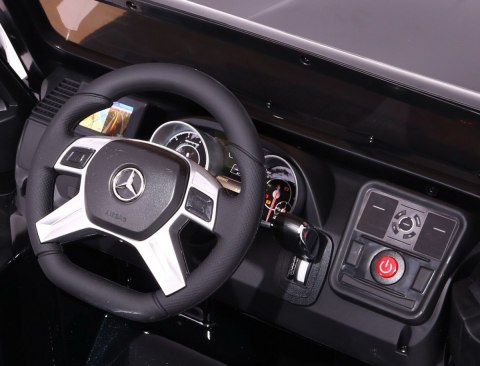 Auto na akumulator Mercedes G65 2.4G Lakierowany Biały