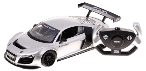 Autko R/C Audi R8 Srebrny 1:14 RASTAR