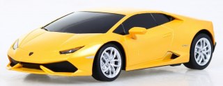 Autko R/C Lamborgihini HURACAN LP610-4 Żółty 1:24 RASTAR