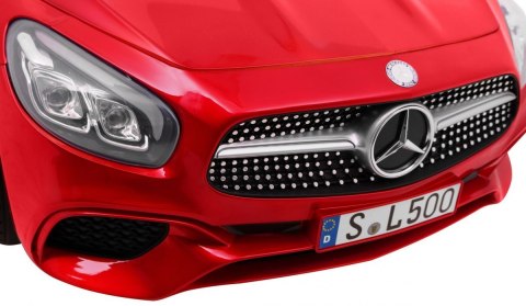 Pojazd Mercedes SL 500 Lakierowany Czerwony