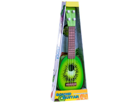 Owocowa ukulele GITARA dla dzieci gitarka IN0033