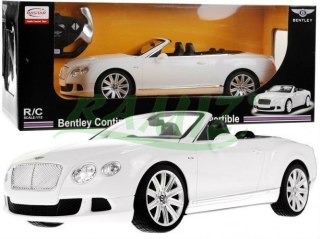 Autko R/C Bentley Continetal GT Biały 1:12 RASTAR