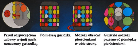 Logiczna GRA kostka MAGICZNY KUBEK 3D ZABAWKA dla dzieci GR0029 układanka