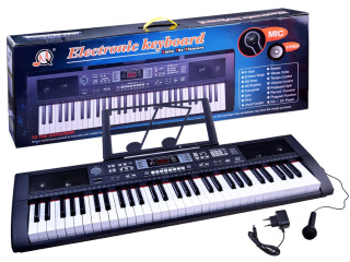 DUŻE ORGANY KEYBOARD MIKROFON 61 KLAWISZY ZABAWKA DLA DZIECI MQ-6132 IN0092