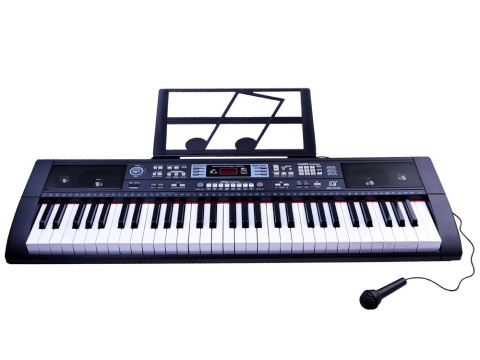 DUŻE ORGANY KEYBOARD MIKROFON 61 KLAWISZY ZABAWKA DLA DZIECI MQ-6132 IN0092