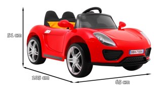 Auta na akumulator dla dzieci Roadster Czerwony