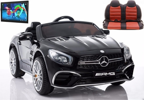 Pojazd na akumulator Mercedes SL65 AMG SKÓRA FOTEL na Licencji 2x45W