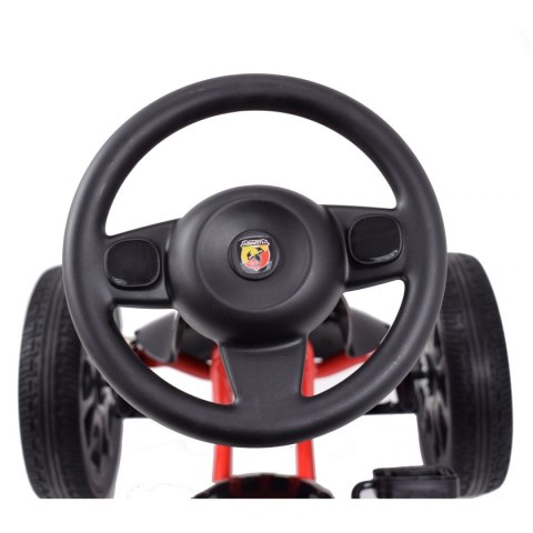 WIELKI LICENCJONOWANY GOKART FIAT ABARTH KOŁA EVA JAKOŚĆ /PB9388A