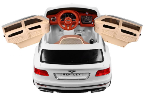 BENTLEY BENTAYGA - PILOT 2.4 GHZ MIĘKKIE SIEDZISKO KOŁA EVA - CZARNY