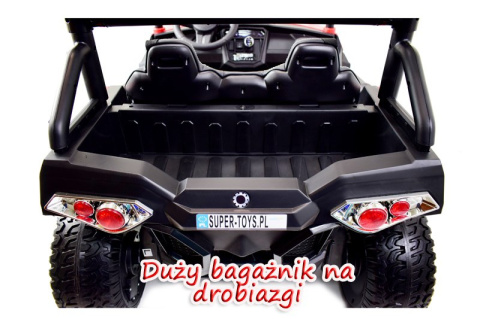 MEGA BUGGY UTV DLA 2 DZIECI, 4 SILNIKI, MIĘKKIE SIEDZENIE, MIĘKKIE KOŁA/7988-HIGH