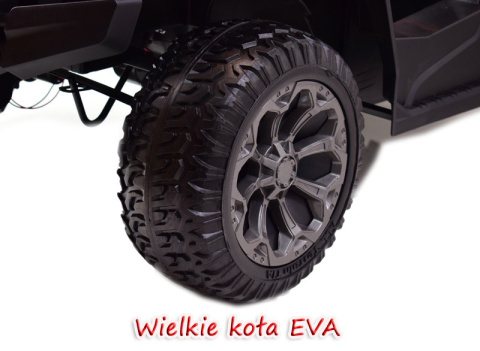 MEGA BUGGY UTV DLA 2 DZIECI, 4 SILNIKI, MIĘKKIE SIEDZENIE, MIĘKKIE KOŁA/7988-HIGH