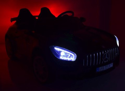 MERCEDES DWUOSOBOWY GT R 4x4, MIĘKKIE KOŁA EVA, MIĘKKIE SIEDZENIE FULL OPCJA/HL289