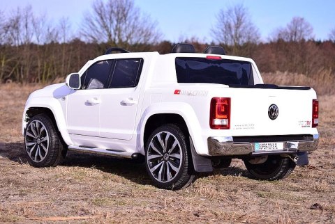 AUTO VW AMAROK, MIĘKKIE KOŁA, MIĘKKIE SIEDZENIE, WOLNY START, FUNKCJA BUJANIA/DMD298