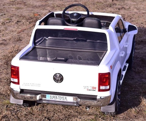 AUTO VW AMAROK, MIĘKKIE KOŁA, MIĘKKIE SIEDZENIE, WOLNY START, FUNKCJA BUJANIA/DMD298