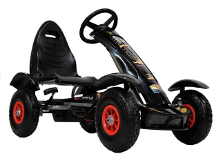 Sportowy Gokart na pedały F618 Pompowane koła! Obciążenie do 50 kg!