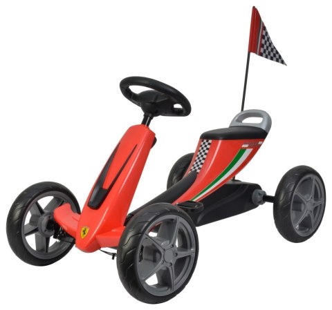 Gokart Ferrari Czerwony