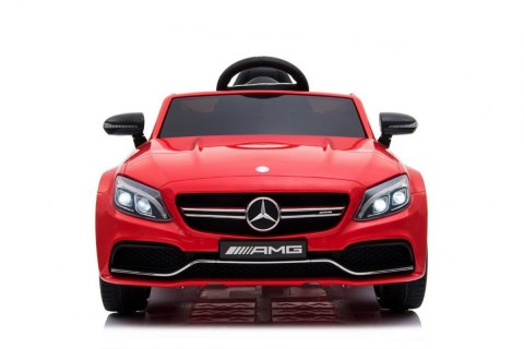 AUTO NA AKUMULATOR Mercedes Benz C63 AMG Czerwony