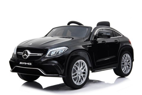 Pojazd Mercedes Benz GLE63 AMG Lakierowany Czarny MERCEDES GLE63 auto na AKUMULATOR dla DZIECI