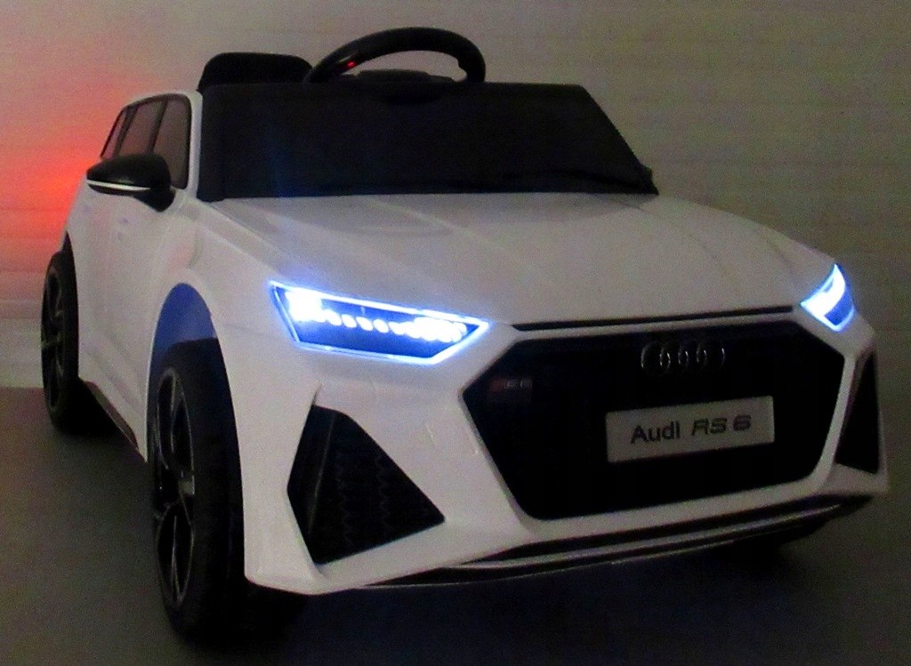 AUDI RS6 GT w Auto na akumulator EVA SKÓRA Pilot Maksymalne obciążenie 30 kg