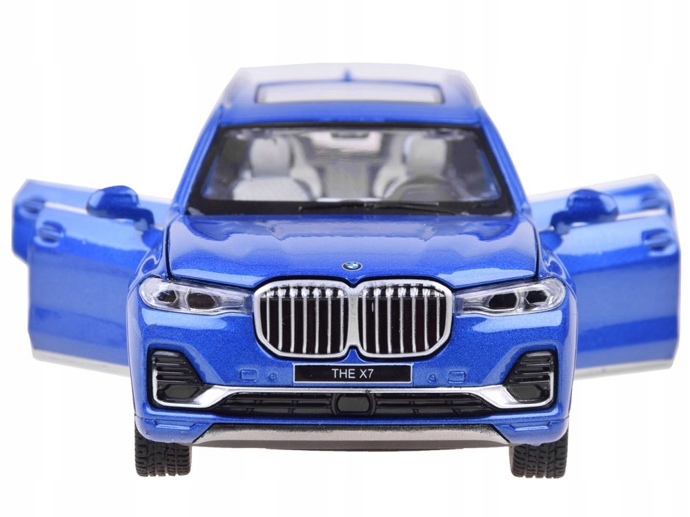 Auto Suv BMW X7 1:32 metalowe autko model dźwięki światła ZA3756 EAN (GTIN) 5905258522852