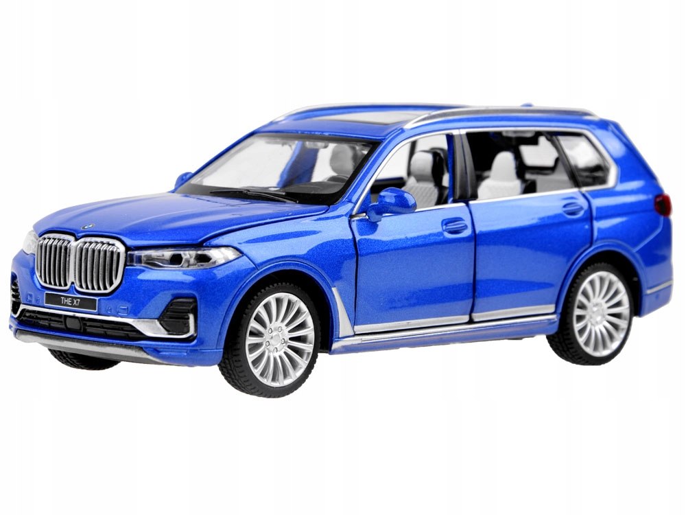 Auto Suv BMW X7 1:32 metalowe autko model dźwięki światła ZA3756 Marka bez marki