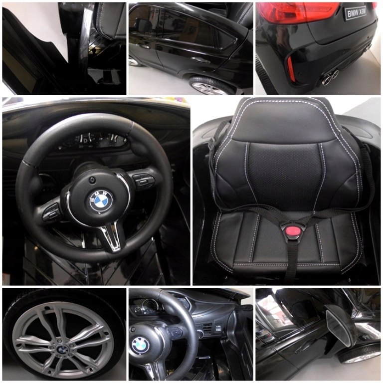 CABRIO BMW X6M Auto na akumulator EVA MIĘKKI Fotel Maksymalne obciążenie 30 kg