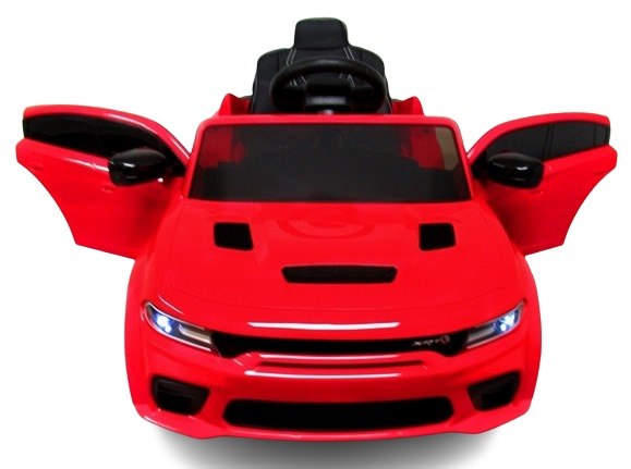 DODGE SRT Auto na akumulator EVA SKÓRA Pilot Długość pojazdu 107 cm