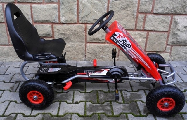 GOKART G5 NA PEDAŁA POMPOWANE KOŁA, HAMULEC RĘCZNY Kod producenta G5