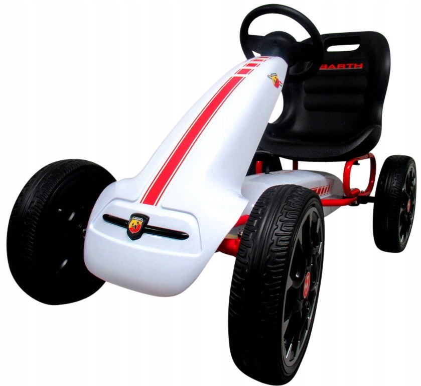 GOKART G6 ABARTH NA PEDAŁA PIANKOWE KOŁA EVA HAMULEC EAN (GTIN) 0652733700728