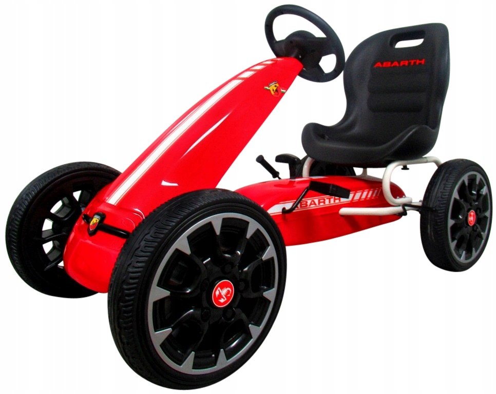 GOKART G6 ABARTH NA PEDAŁA PIANKOWE KOŁA EVA HAMULEC EAN (GTIN) 0652733700728