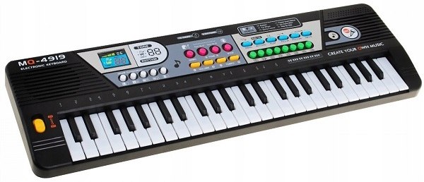 Keyboard edukacyjny dla dzieci MQ-4919 Organki dla dzieci Stan opakowania oryginalne