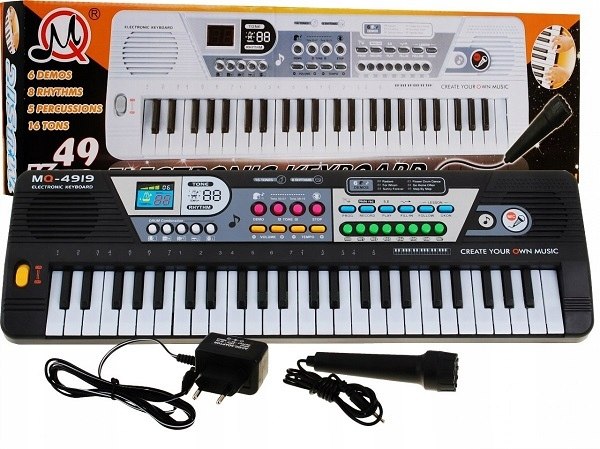 Keyboard edukacyjny dla dzieci MQ-4919 Organki dla dzieci