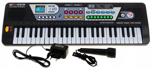 Keyboard edukacyjny dla dzieci MQ-4919 Organki dla dzieci Kod producenta ZMU.MQ-4919