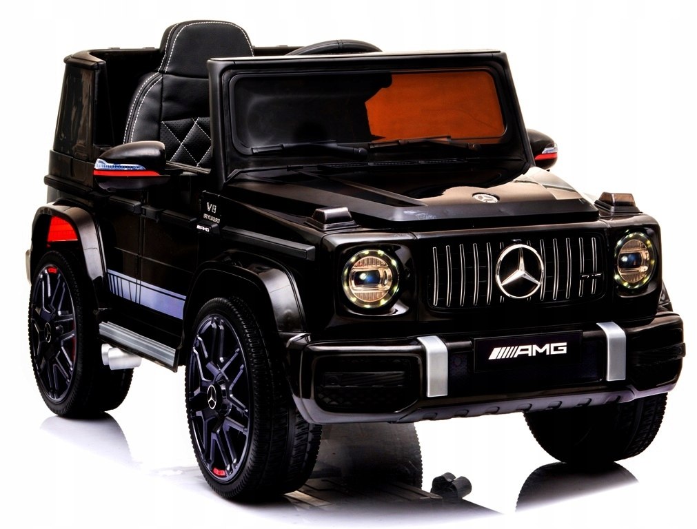 Mercedes G63 b Auto na akumulator EVA SKÓRA Pilot Wiek dziecka 3 lata +