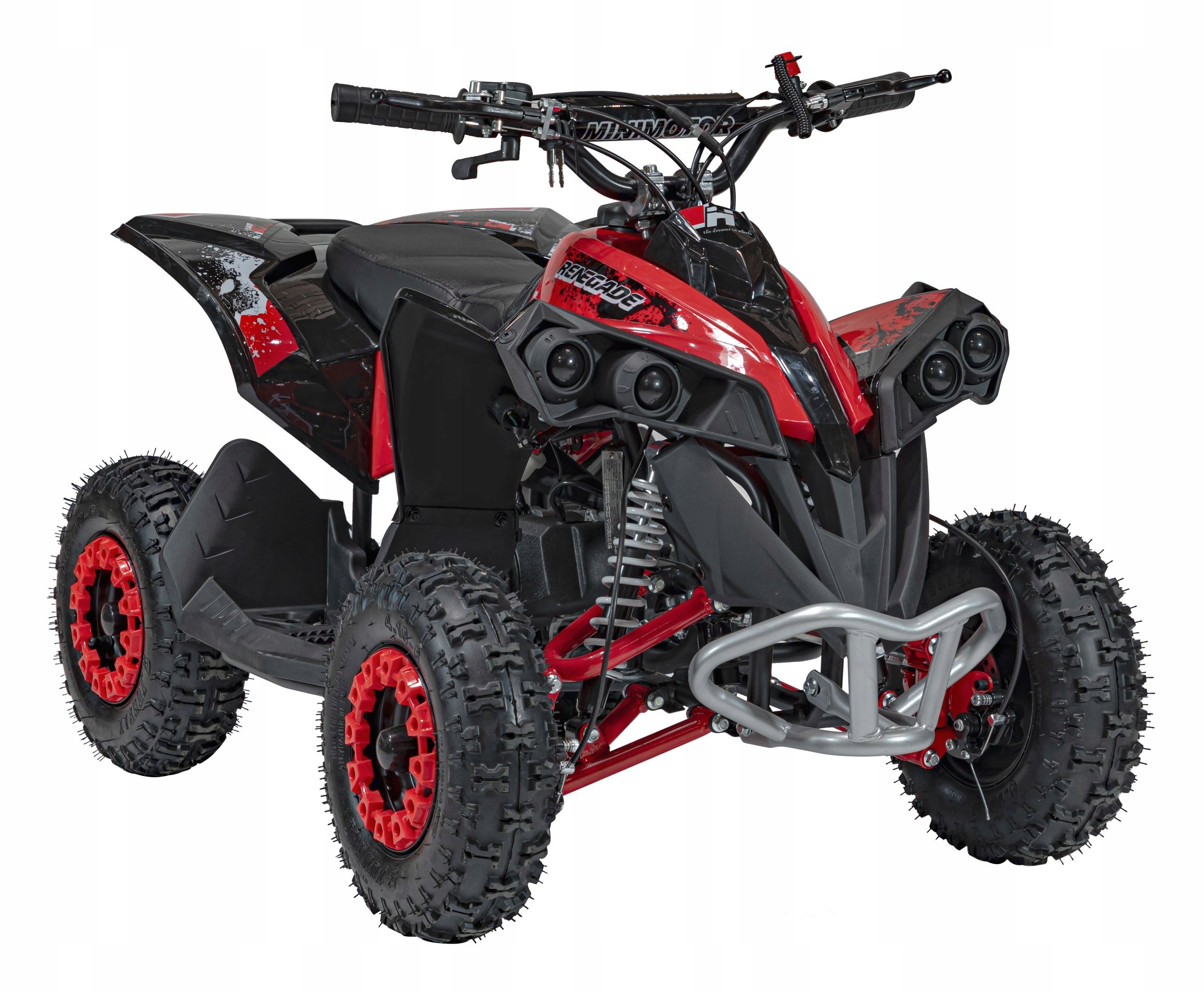 mocny QUAD SPALINOWY dla dzieci Renegade 49CC pojemność 49 cm³ PRAWO JAZDY