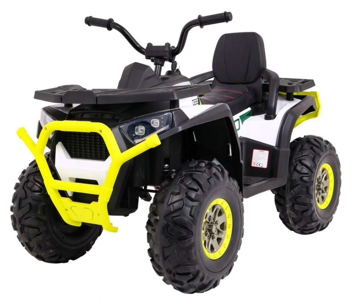 Quad na akumulator XMX607 ATV 4x4 180 Watt Pilot Biały